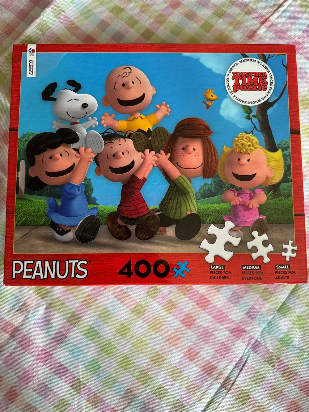 Peanuts 400 piece jigsaw puzzle